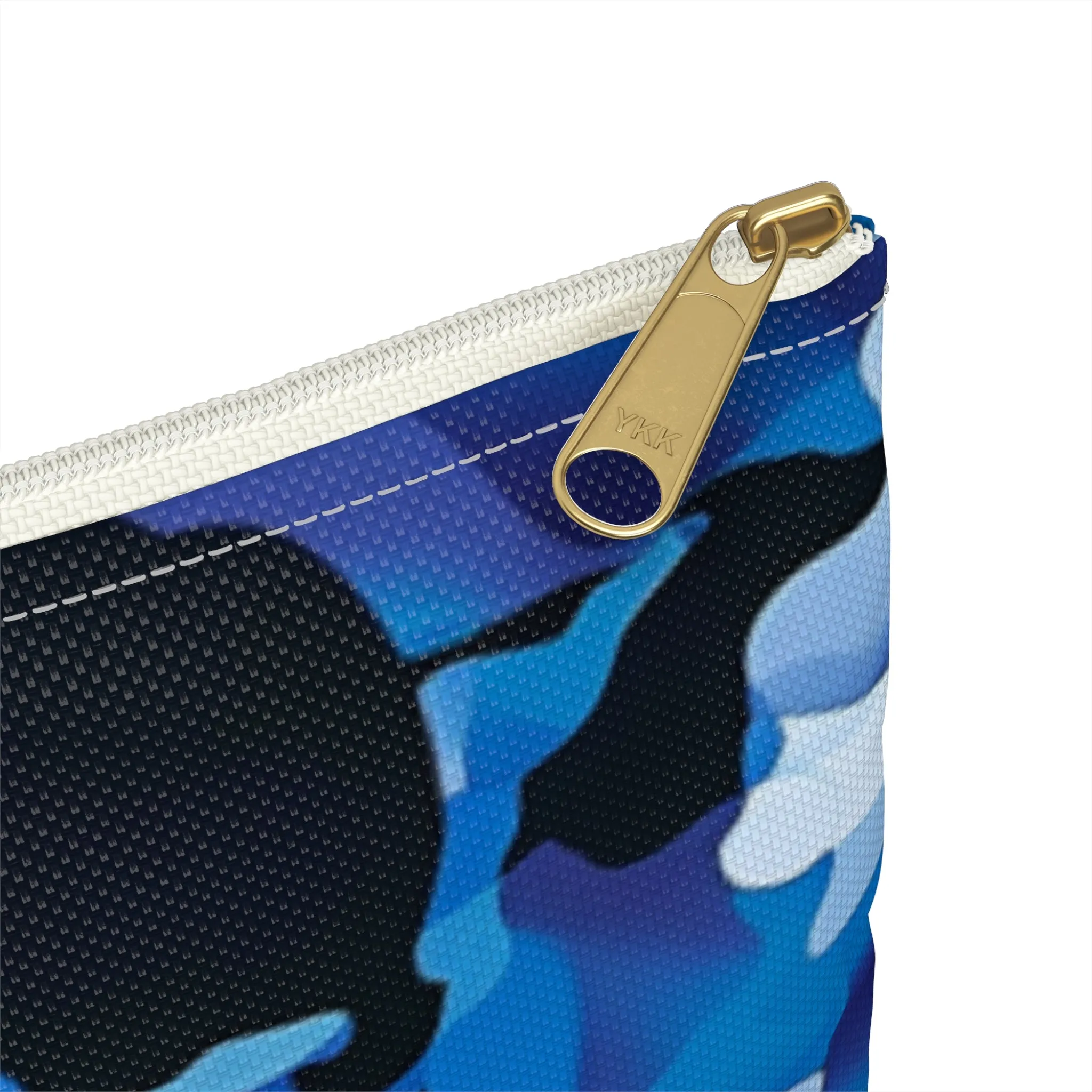 Blue Camo Accessory Pouch