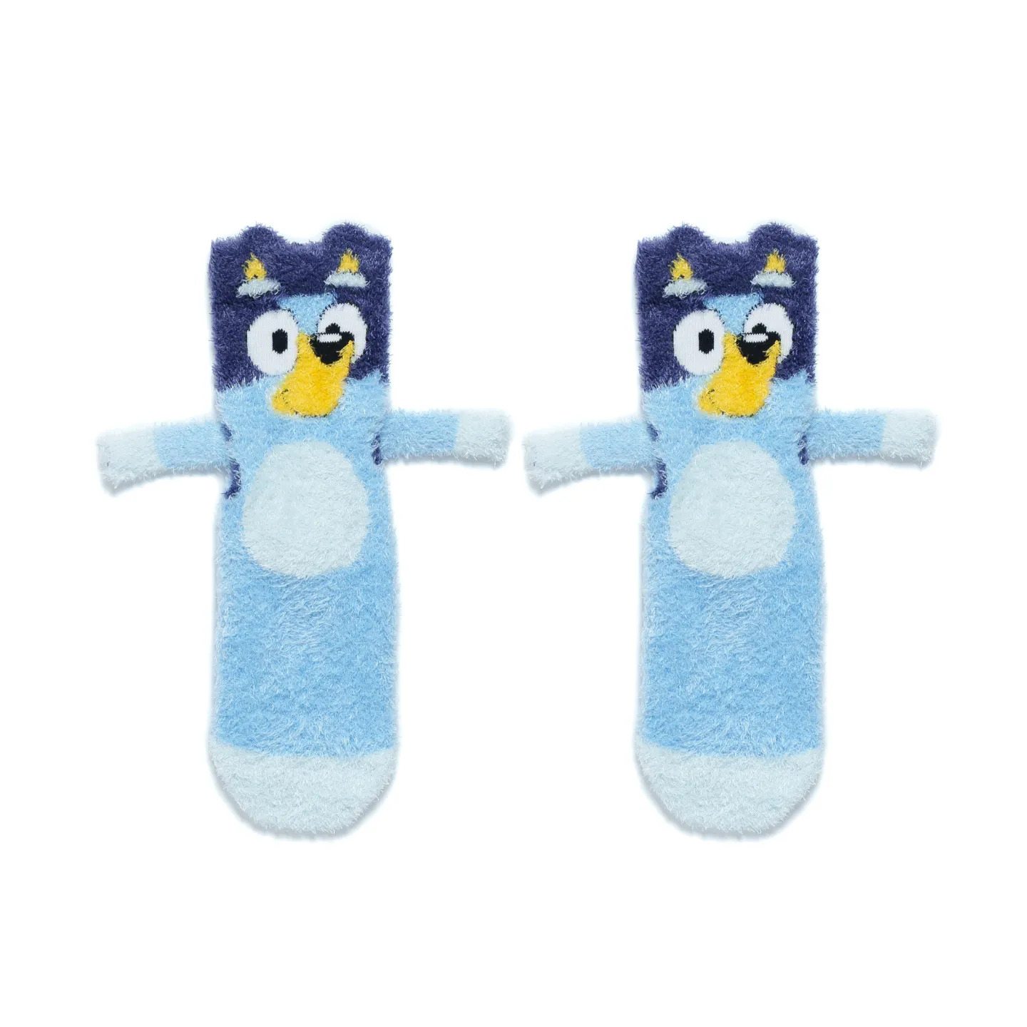 Bluey/Bingo Legs Be Friends Magnetic Holding Hands Kids' Cosy Socks