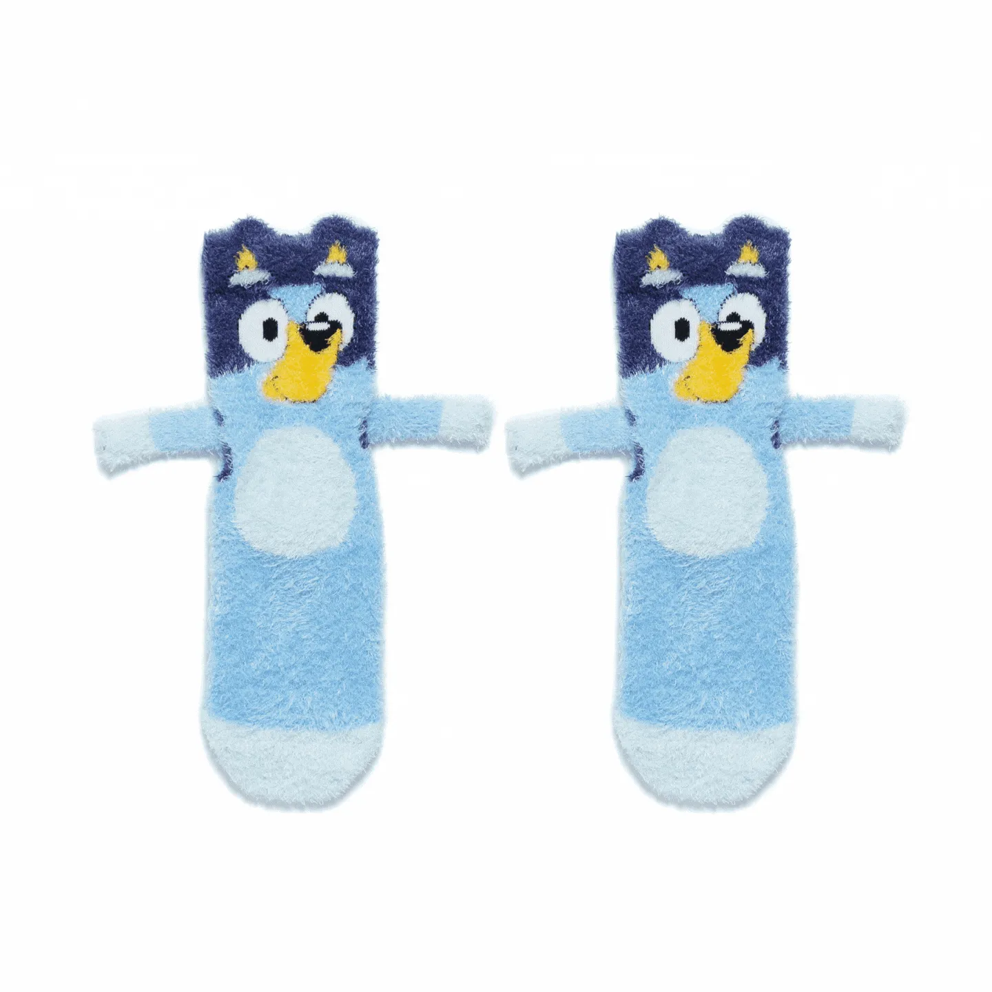 Bluey/Bingo Legs Be Friends Magnetic Holding Hands Kids' Cosy Socks