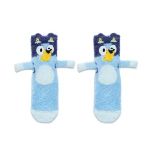 Bluey/Bingo Legs Be Friends Magnetic Holding Hands Kids' Cosy Socks