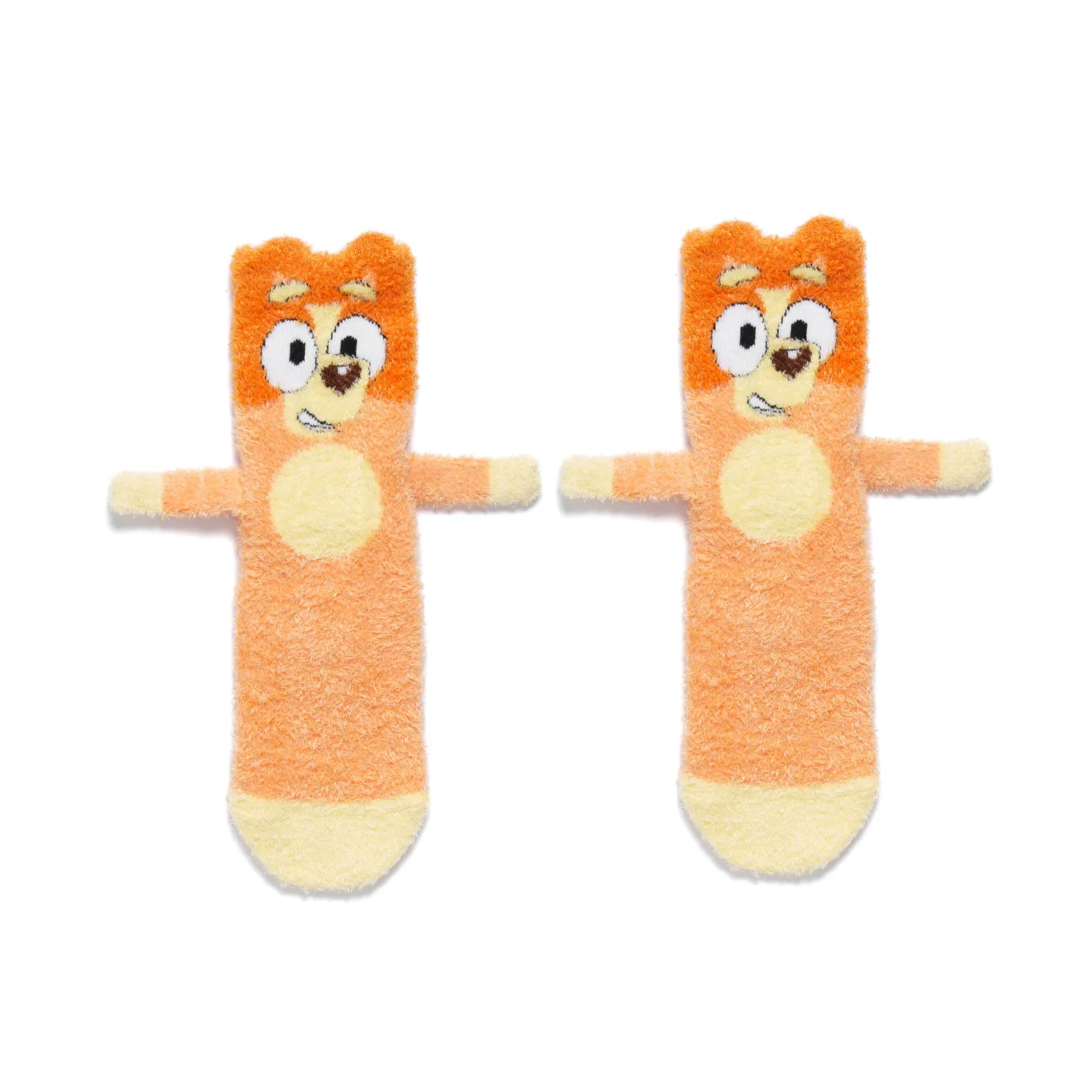 Bluey/Bingo Legs Be Friends Magnetic Holding Hands Kids' Cosy Socks