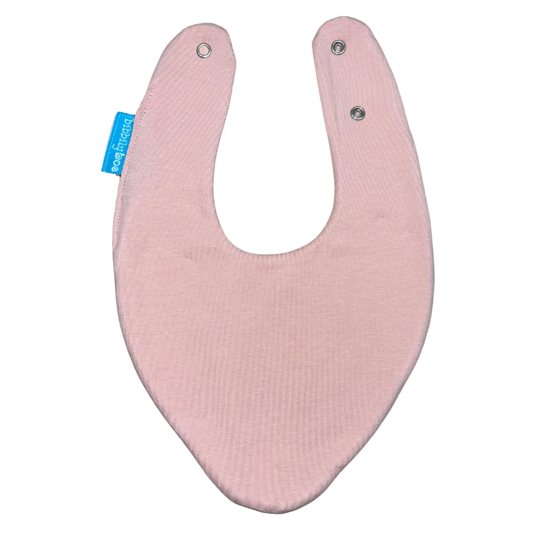 Blush Pink Waterproof Dribble Bib