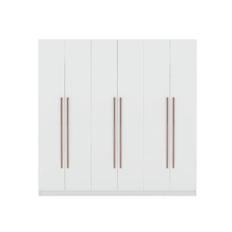 BRASSFIELD FREESTANDING WARDROBE ARMOIRE