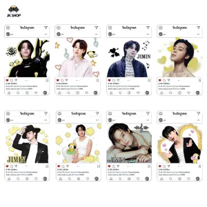 BTS Transparent Instagram Card