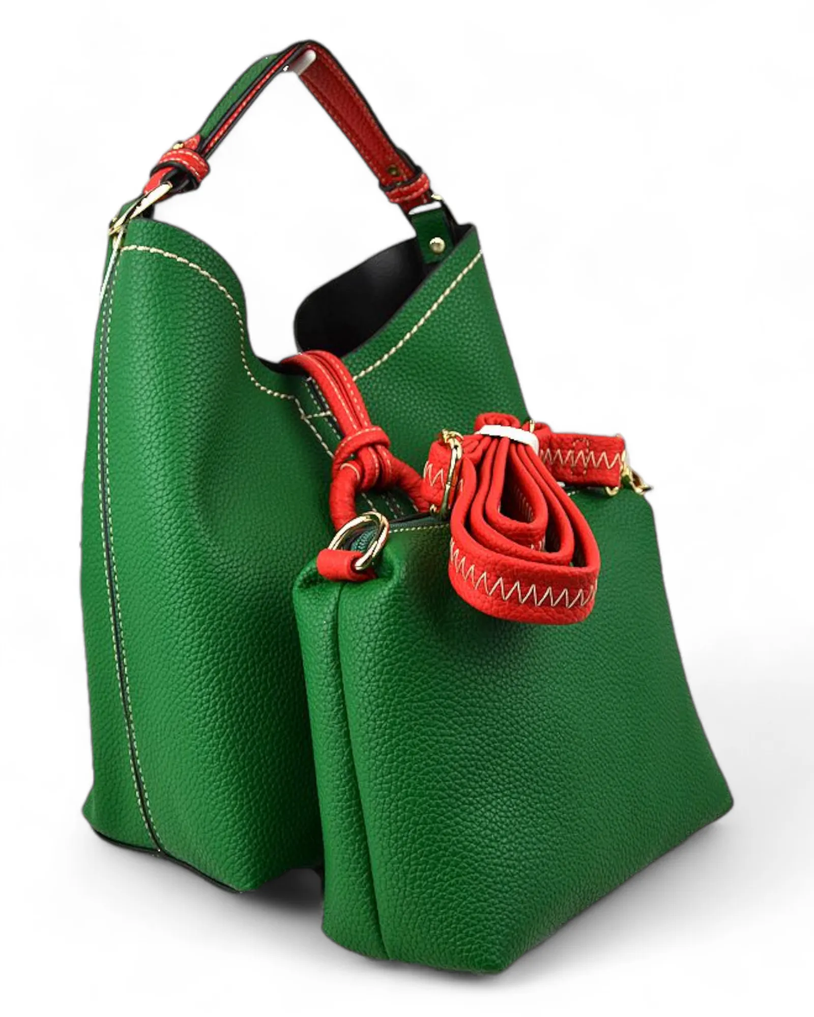 Bucket Bag w/Matching Cosmetic Bag