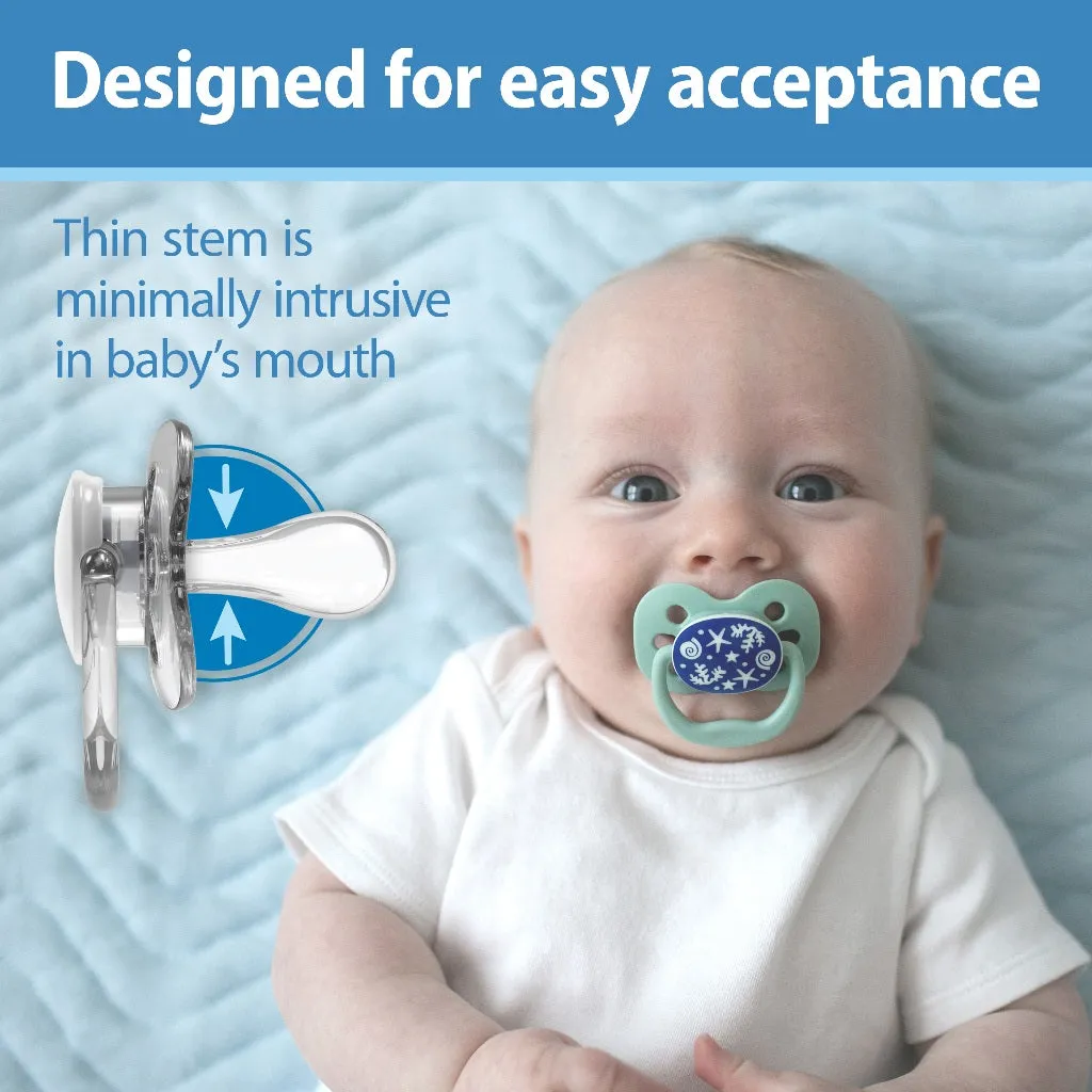 [Bundle Of 2] Dr. Brown’s Advantage Glow-in-the-Dark Pacifier, 2-Pack
