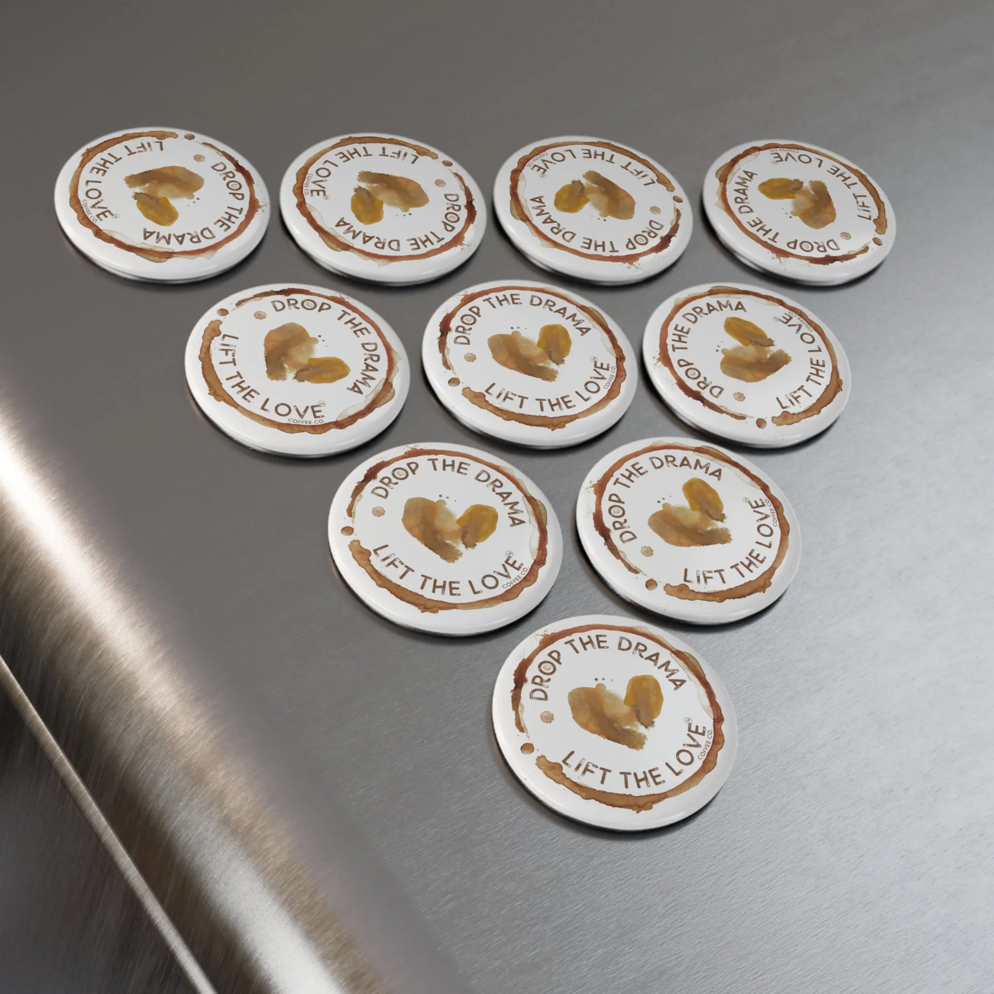 Button Magnet by Lift the Love - Round