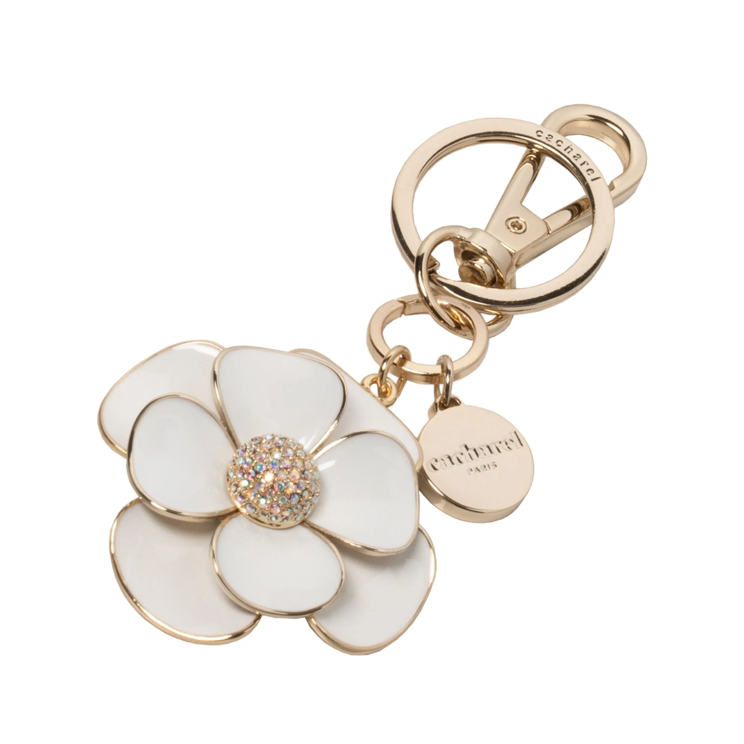 Cacharel CAK937F-Key ring Madeleine White