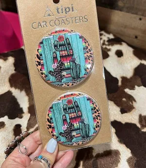 Car coasters SET OF 2