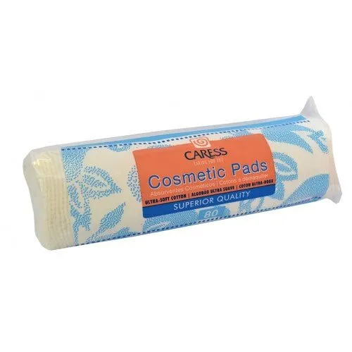 Caress Cosmetic Face Pads 80 Pack