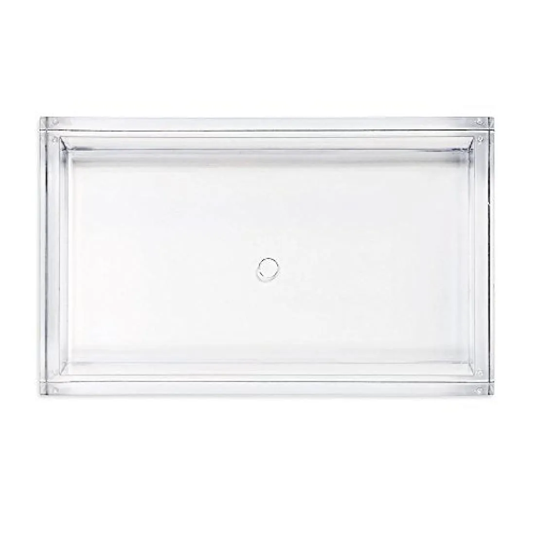 Caspari Napkin Holder, Guest Towel, Clear