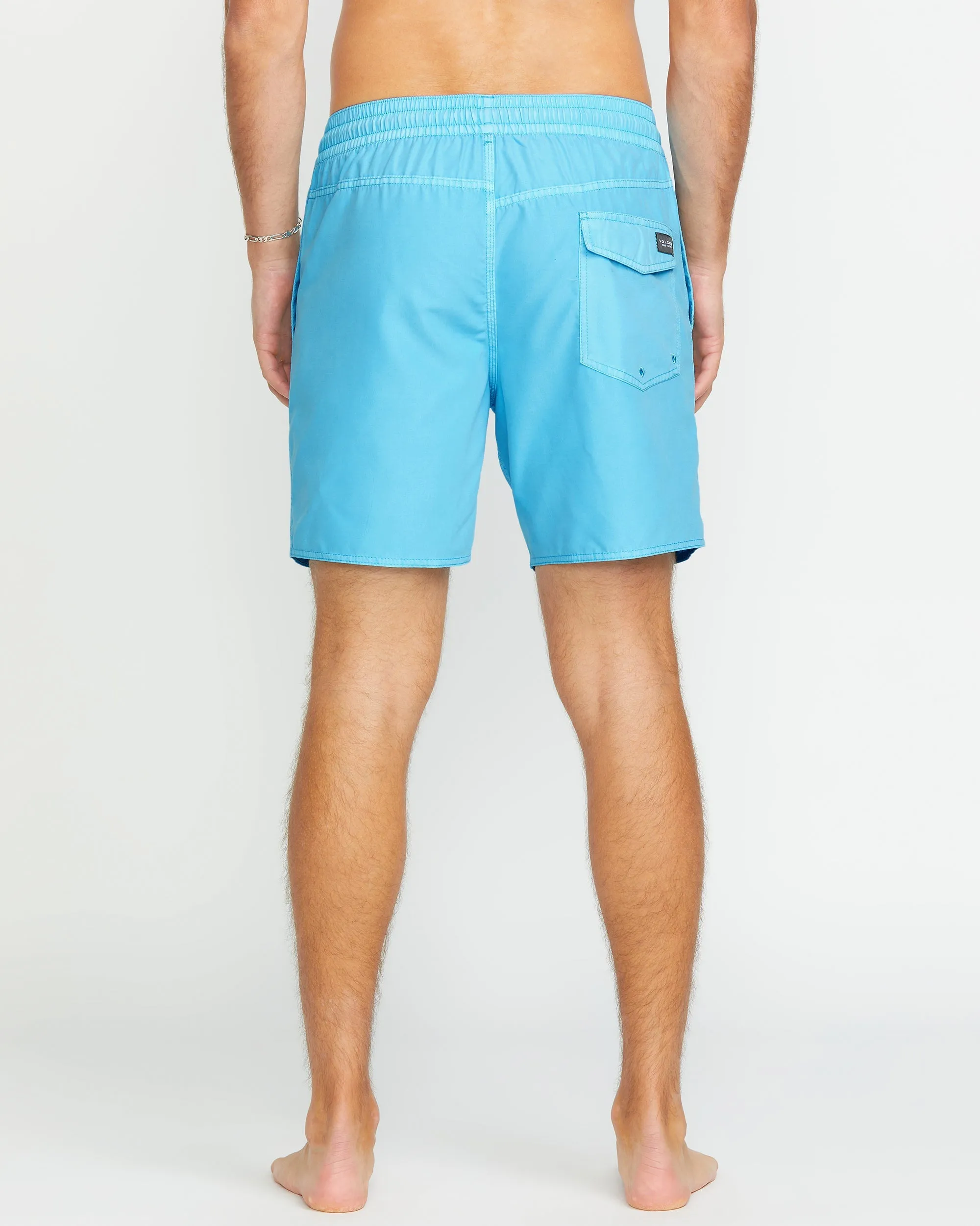 Center Trunk 17" Boardshort - RESIN BLUE