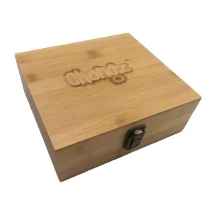 Chongz Large Bamboo Rolling Stash Box