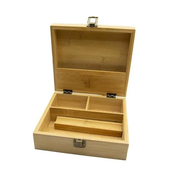 Chongz Large Bamboo Rolling Stash Box