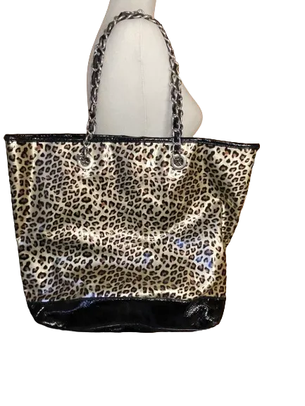 Cleo Leopard Print Tote