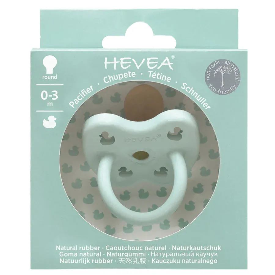 Coloured Pacifier / Round Teat - Mellow Mint