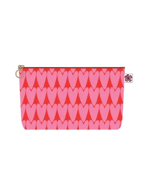 Cosmetic Pouch Hearts