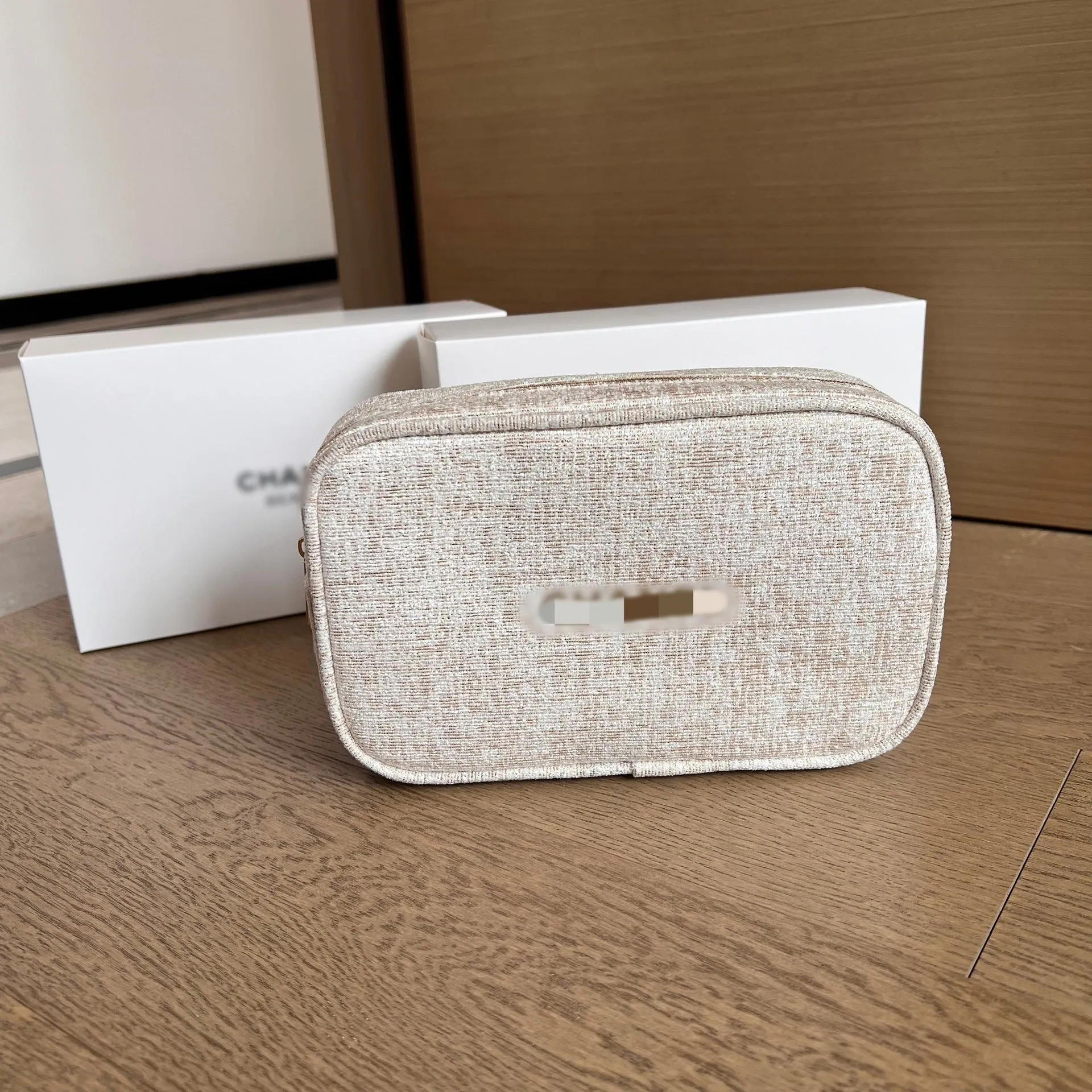 Counter Christmas Limited Gift Blue Platinum Cosmetic Bags