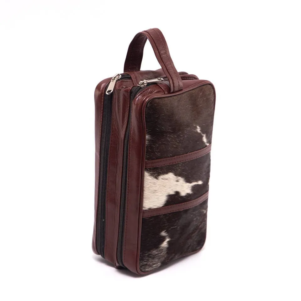 Cowhide Toiletries Bag - Canada (T69843)