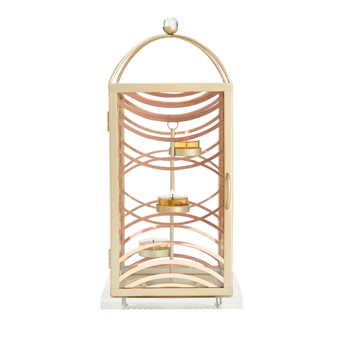 Curved Lines Lantern - Small