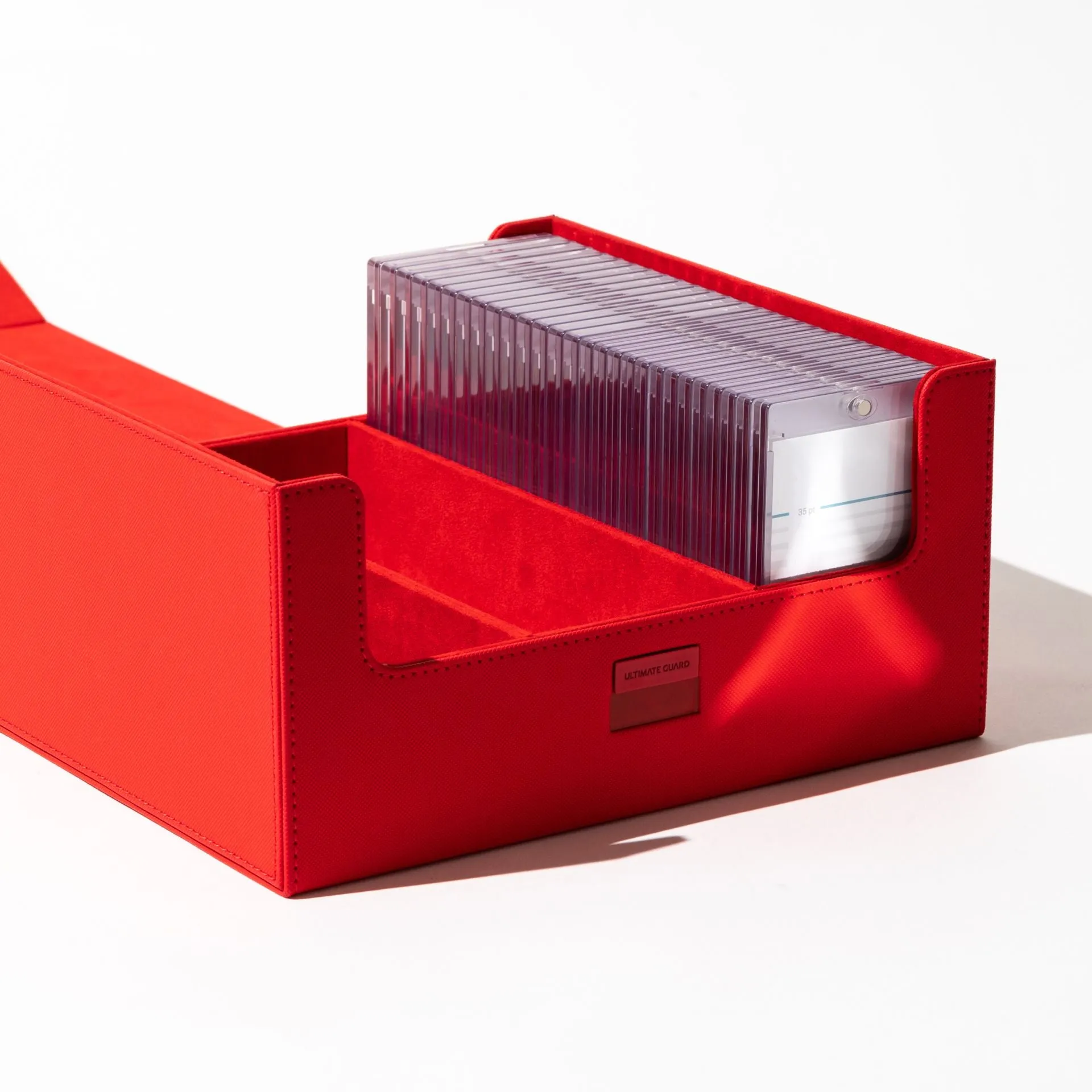 Deck Box Treasurehive 90  XenoSkin - Monocolour Red