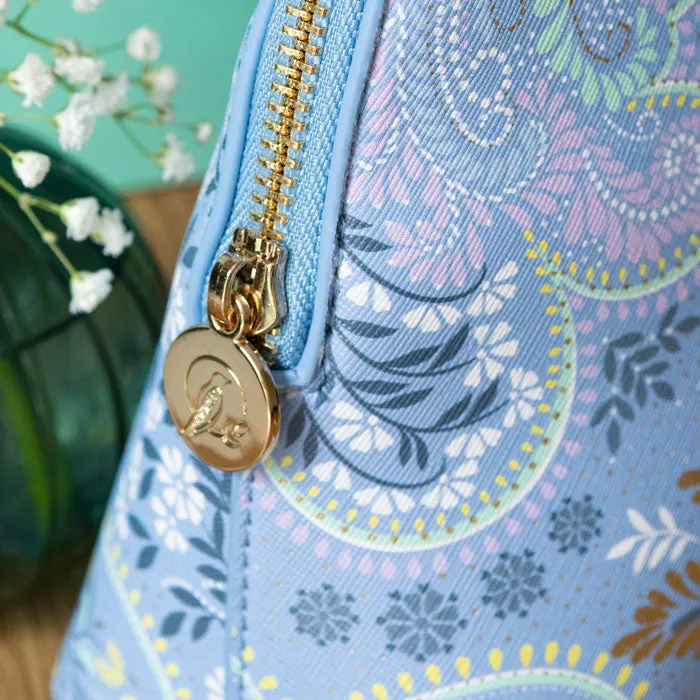 Decorative Filigree Large Cosmetic Bag