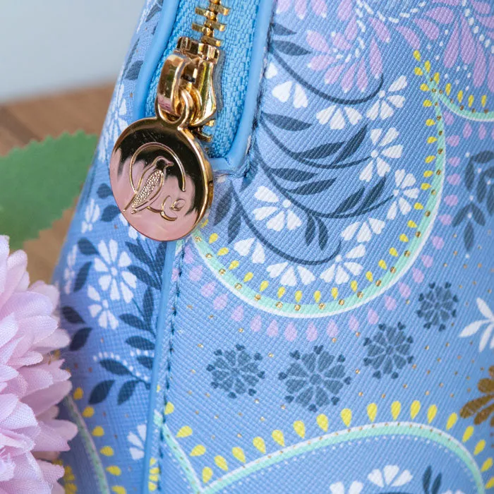 Decorative Filigree Large Cosmetic Bag