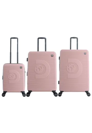 Discovery Eclipse Hard Luggage / Trolley / Suitcase Pink