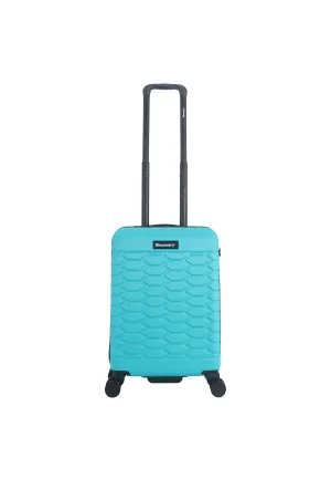 Discovery Reptile Hard Luggage / Trolley / Suitcase Turquoise