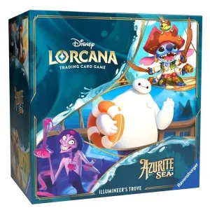 Disney Lorcana Trading Card Game - Azurite Sea - Illumineer’s Trove - Set 6
