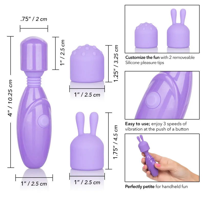 Dr. Laura Berman Olivia Rechargeable Mini  Massager With Attachments