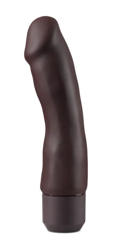 Dr. Skin Silicone  Dr. Steve - 7 Inch Vibrating   - Brown
