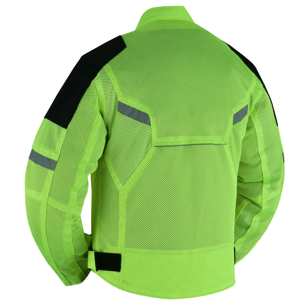 DS Men's High-Vis Performance Mesh Jacket – Protective & Stylish