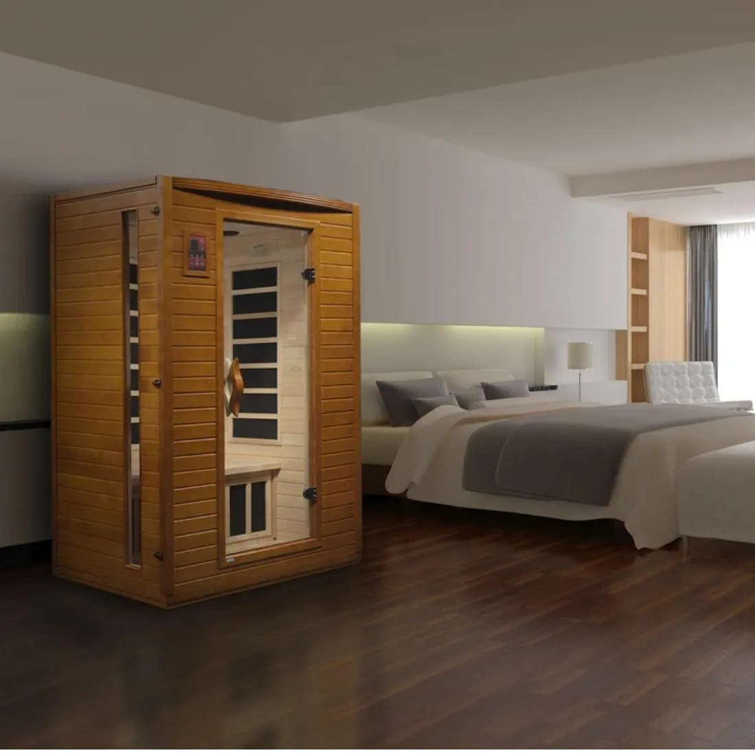 Dynamic Versailles Sauna 2-Person Low EMF Far Infrared Sauna DYN-6202-03