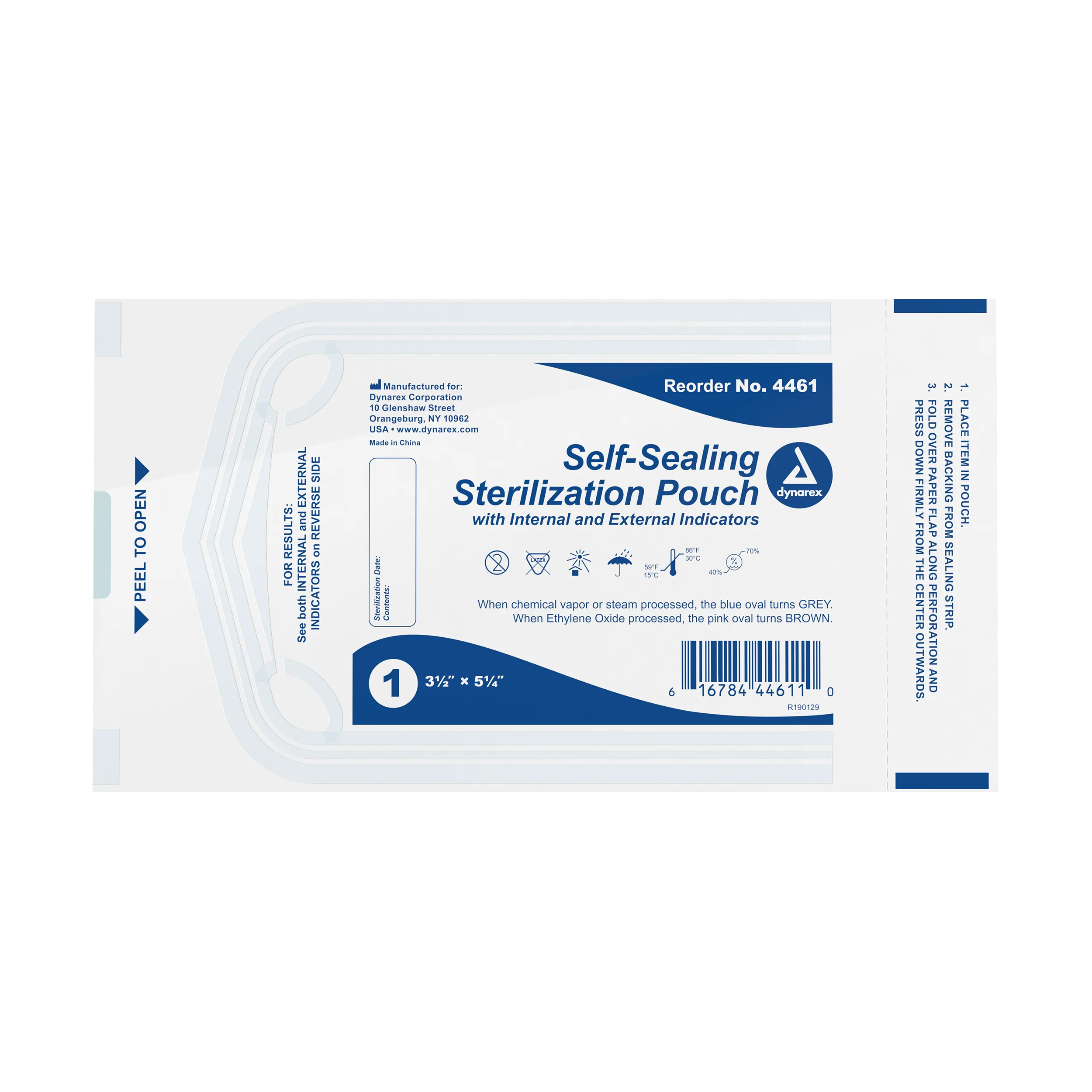 Dynarex Sterilization Pouches