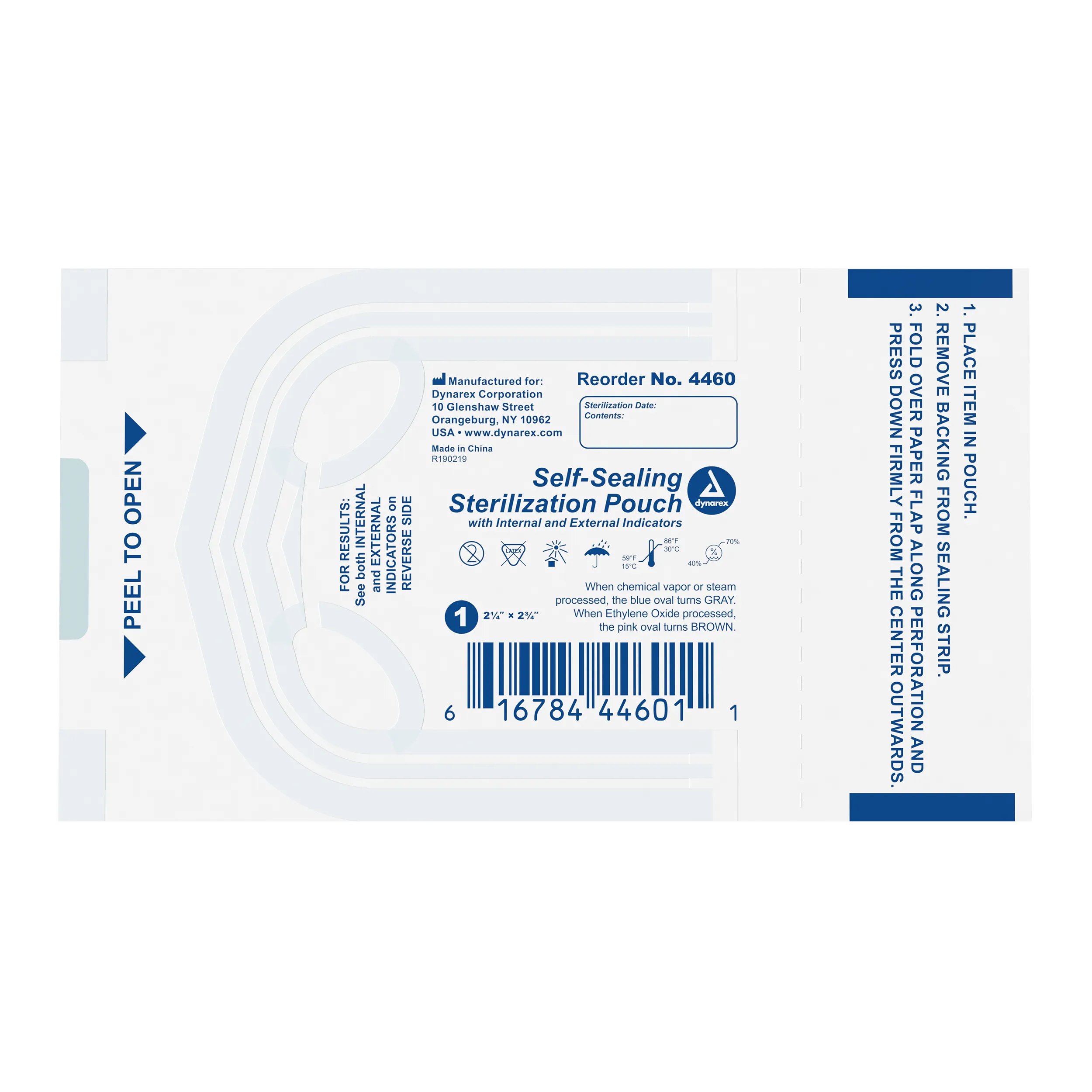 Dynarex Sterilization Pouches