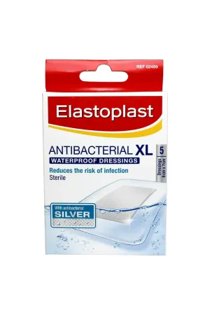 ELASTOPLAST Antibacterial Waterproof Dressing XL 5