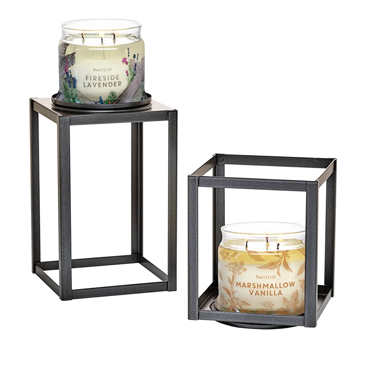 Elevated Jar Holder Pair