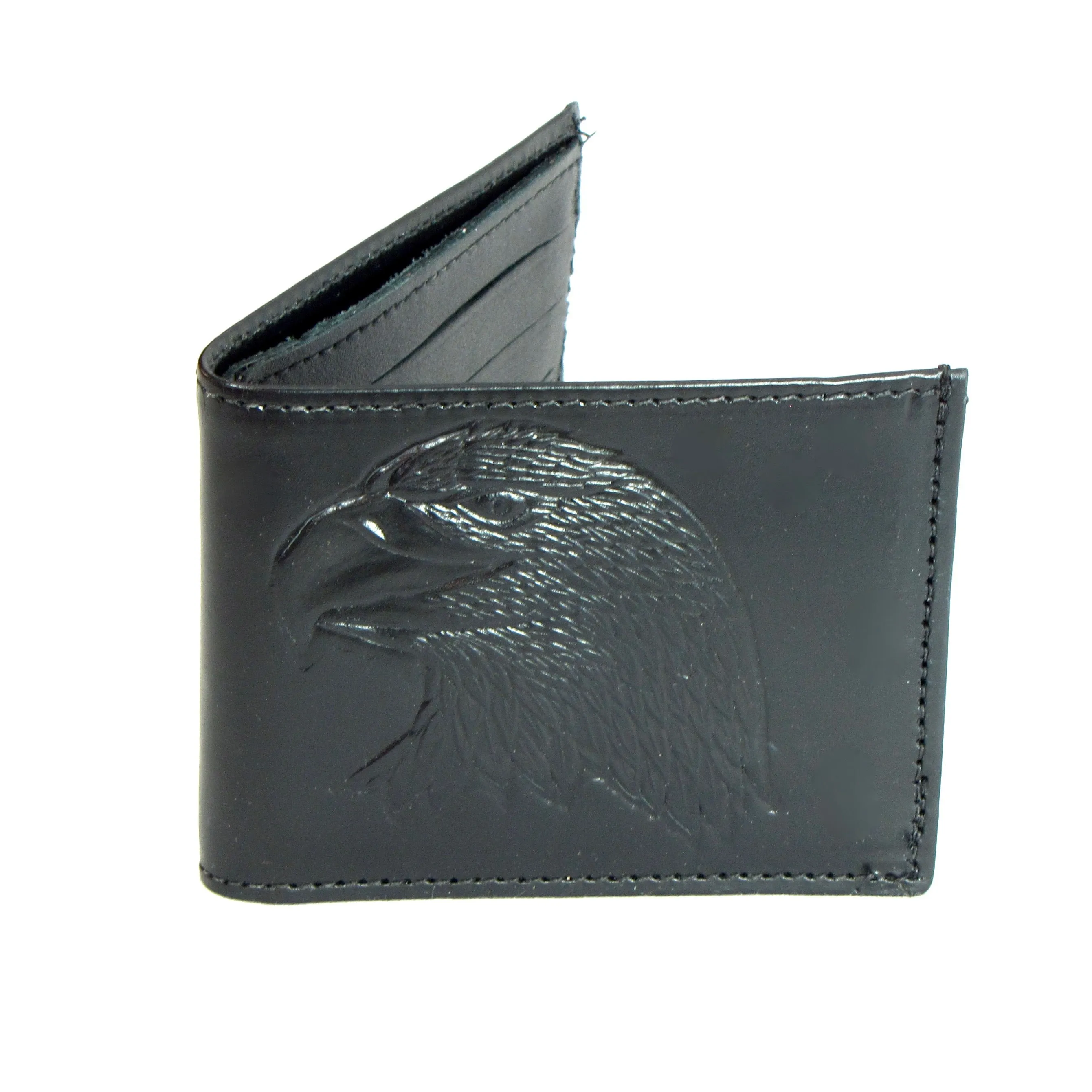 Embossed Slim Billfold- Eagle Head