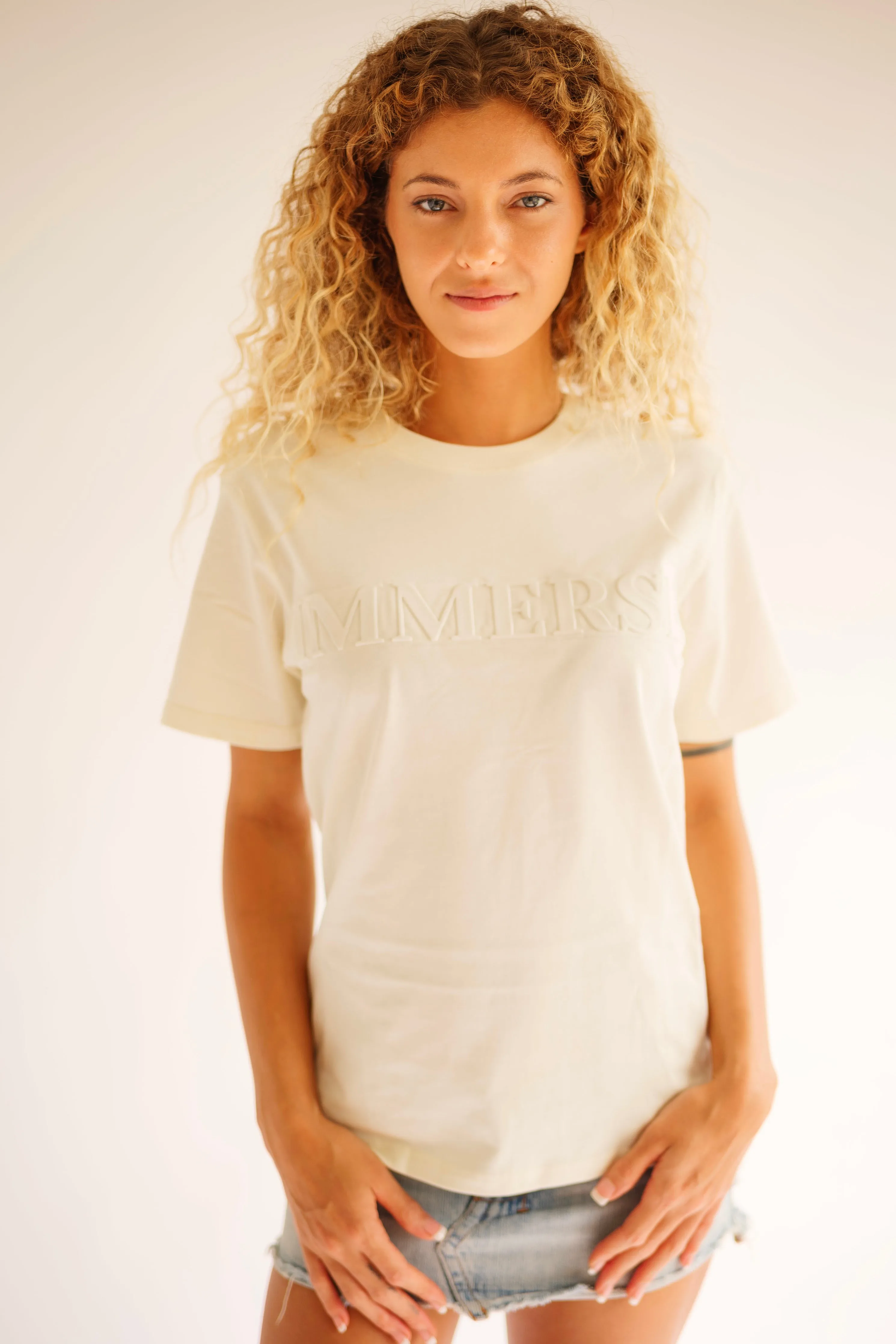Embossed T-shirt