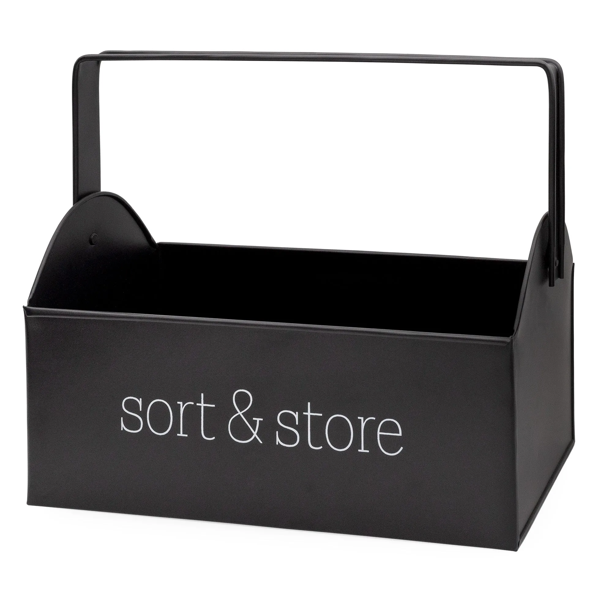 Enamelware Farmhouse Caddy with Handle