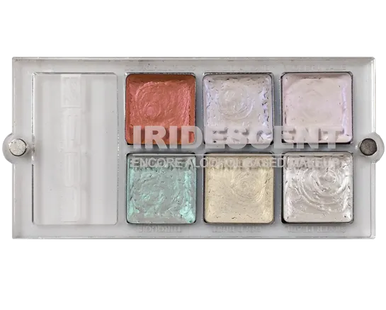 Encore Versa Iridescent Palette - Water, Sweat & Transfer Resistant  - European Body Art