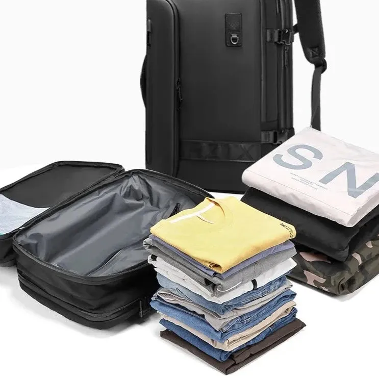 Expandable Vacuum Backpack - Space-Saving & Efficient
