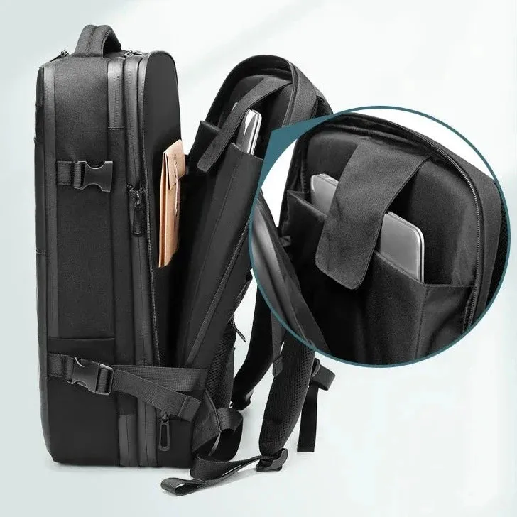 Expandable Vacuum Backpack - Space-Saving & Efficient