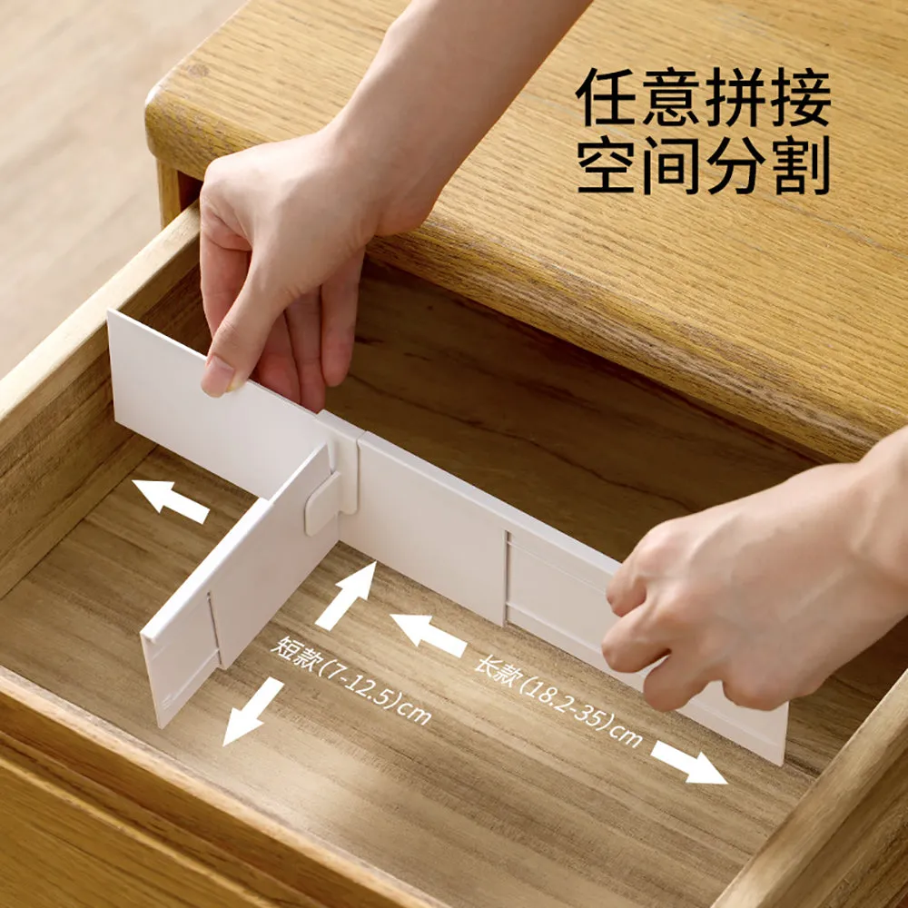 FaSoLa Adjustable Drawer Divider - White, Short