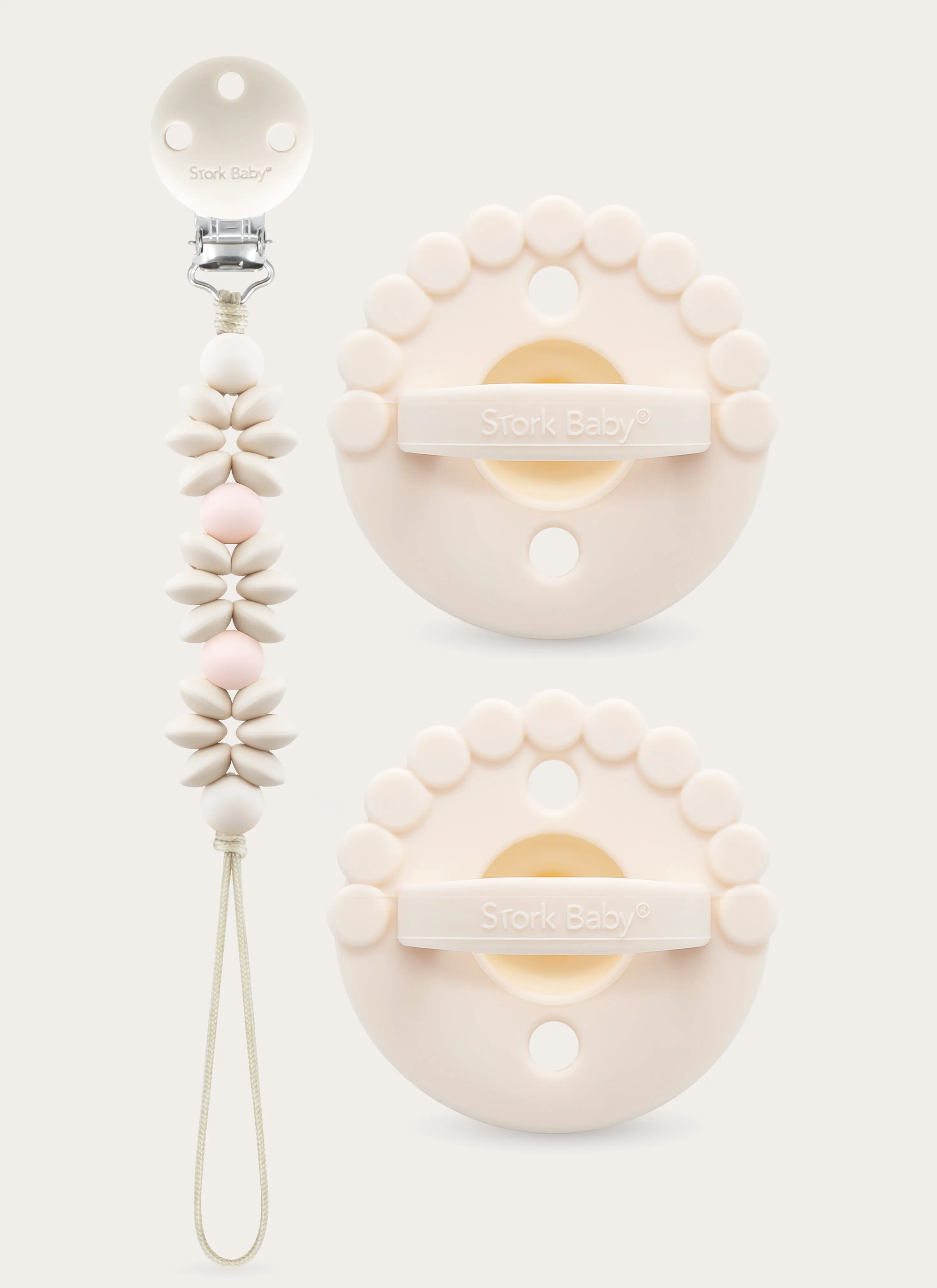 FLORA Bloom Set in Vanilla/Cotton Candy