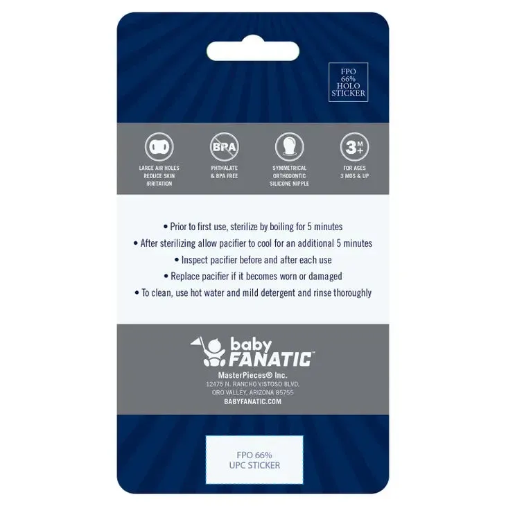 Florida Gators NCAA Pacifier 2-Pack