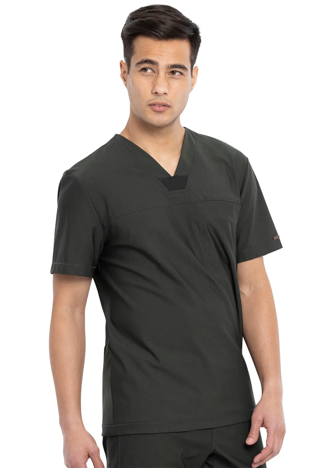 Form CK885 Men's Tuckable V-Neck Top Olive Branch