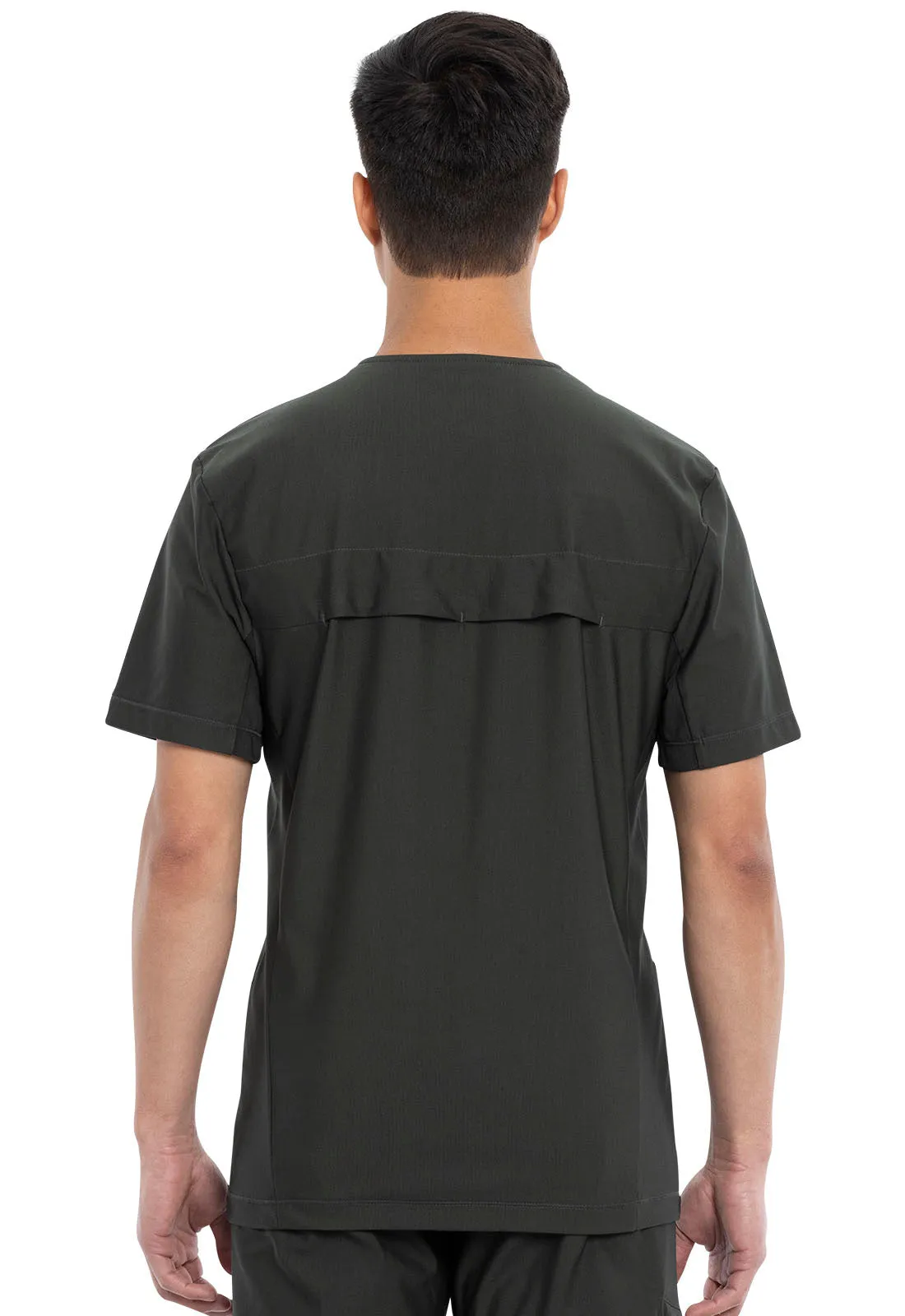 Form CK885 Men's Tuckable V-Neck Top Olive Branch