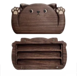 Fortune Cat X Pan Walnut Wood Watercolour Palette